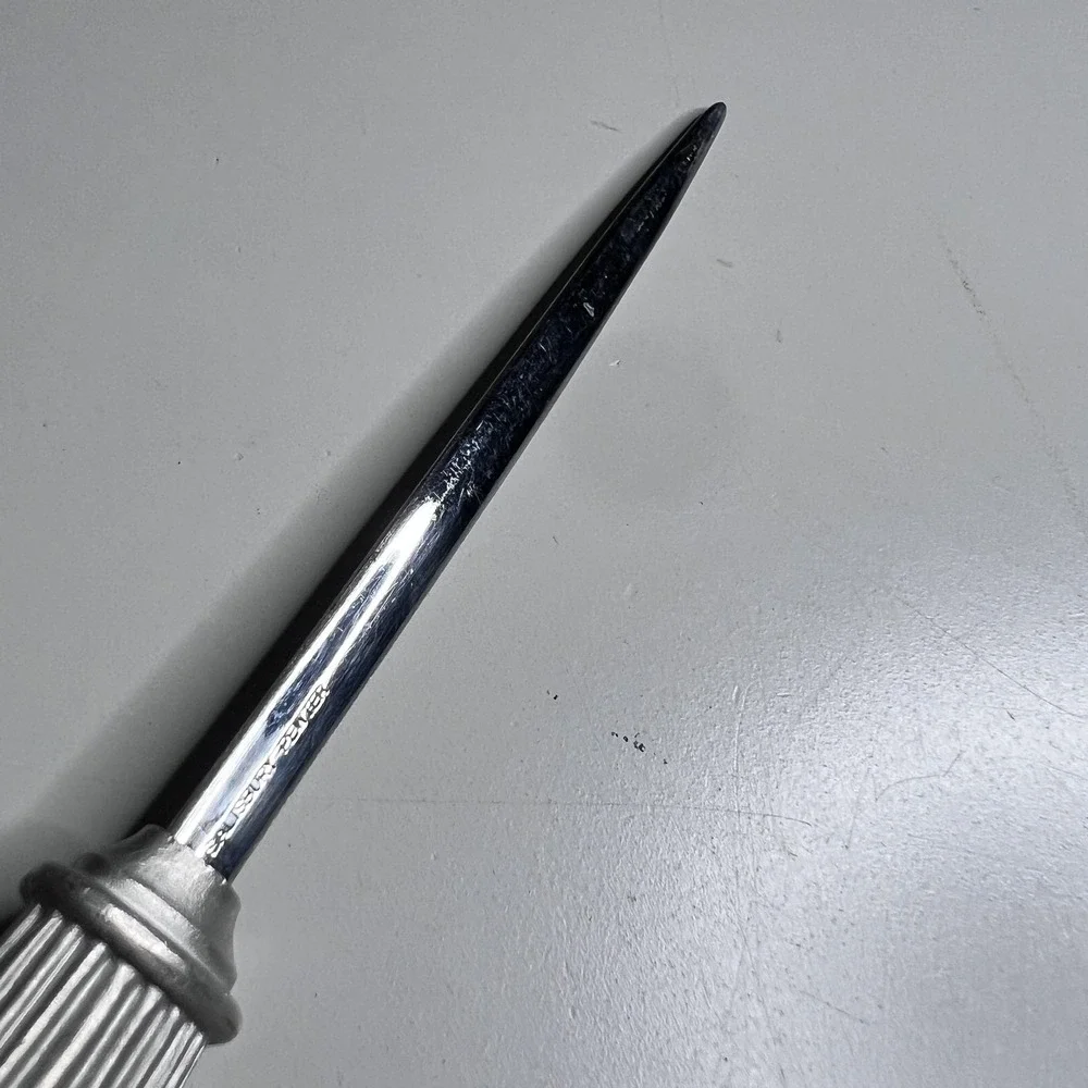 Salisbury Pewter Letter Opener Paper Knife‎ Silver Tone Office Desk Decor USA